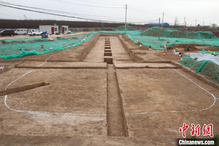 陕西发现隋王韶家族墓园 为目前所见规模最大隋代墓园兆域
